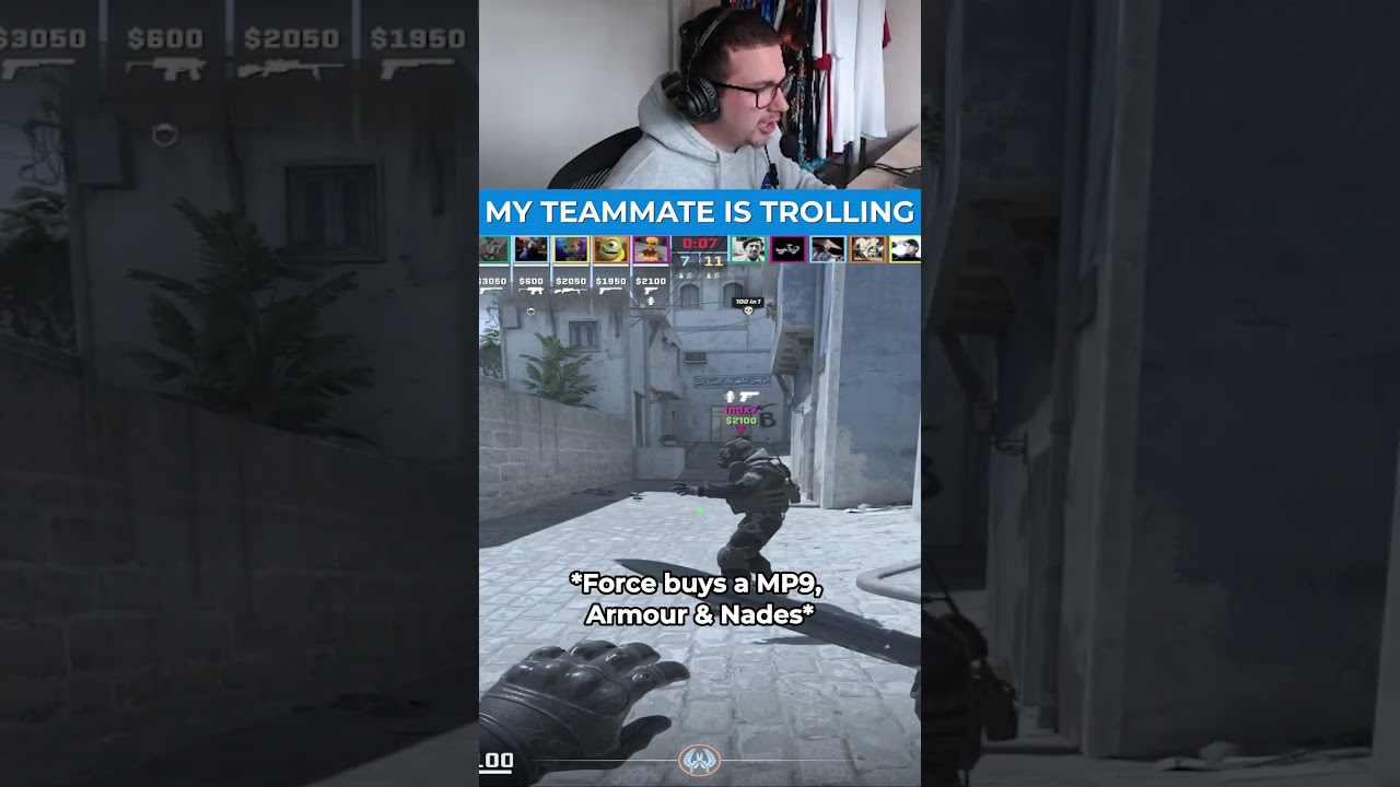Average Teammate in CS2 #CS2 #counterstrike #streamhighlights