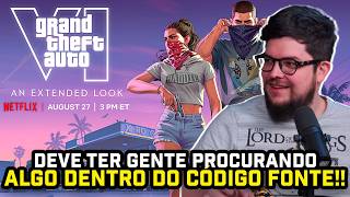 GTA VI vai TER uma SÉRIE na NETFLIX! #FGN