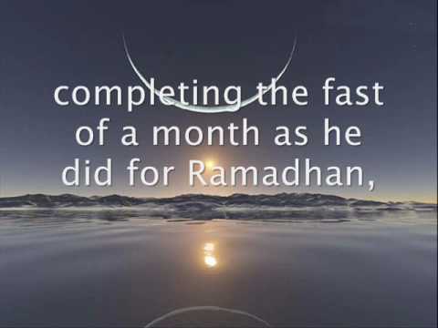 Fasting during the month of Sha`baan
