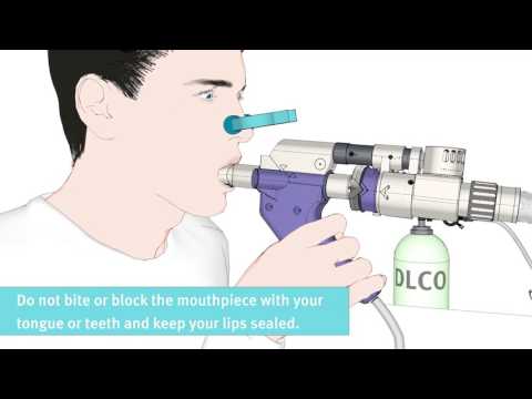 Taking a DLCO test with the EasyOne Pro (Patient instruction)