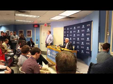 Blue Blood TV - Roy Williams Press Conference - Maryland vs. UNC