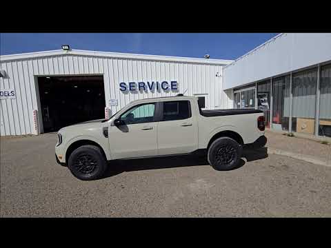 2025 Ford Maverick LARIAT AWD SuperCrew in Brown for sale at HomeField Ford in Raymond, AB