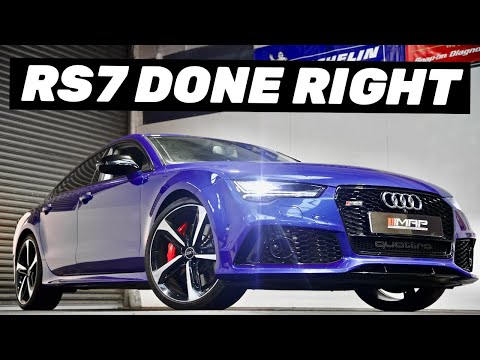 Audi RS7 | Stock to Stage 2 Tune with Downpipes – Full Breakdown
