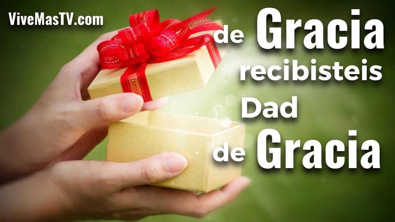 Dad de gracia lo que de gracia recibisteis | Palabra de Sabiduría