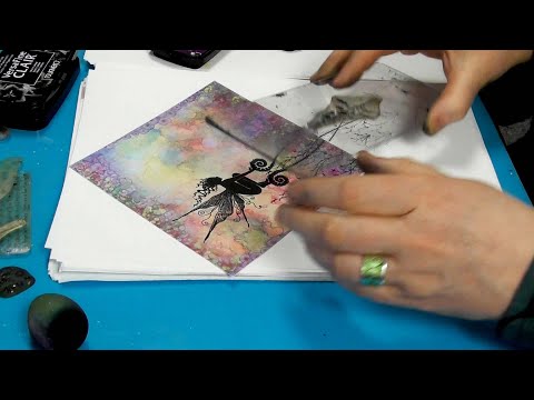 Jaylar and the Butterflies - A Lavinia Stamps Tutorial