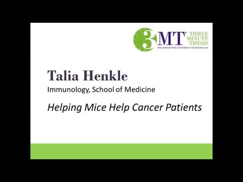 2018 Three Minute Thesis Finalist | Talia Henkle