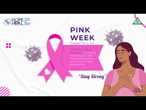Pink Week Special at Hope and Heal: Empowering Women through Early Detection