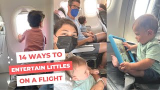 14 Ways to Entertain a Baby and Toddler While Flying - Tips for Travel With Kids