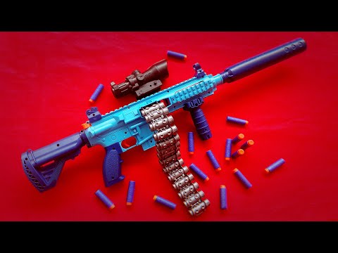 Unboxing M416 gun set ,Realistic M416 Toy Gun,Soft Darts Shooting Toy Guns,ASMR TOY