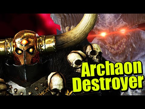 Be'lakor has The Weapon that Can DEFEAT Archaon Immediately in Warhammer3