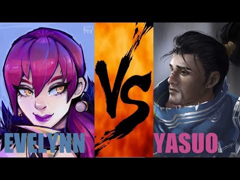 FAST Comeback With Shutdown Gold! Season 9 Master Evelynn VS Yasuo Jungle