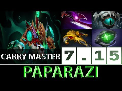 Paparazi [Slark] Carry Master In Action ► Dota 2 7.15