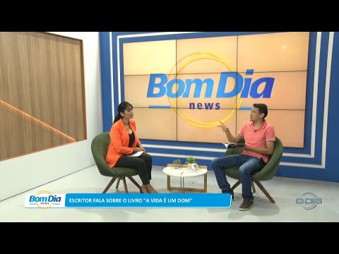 Escritor fala sobre o livro “A vida é um dom” 26 10 2022