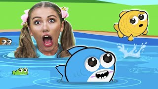 Swimmy Fish | Learn to Swim | Bumble Bree Kids Songs