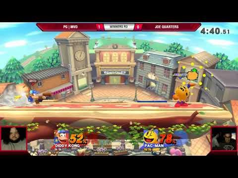 VS Weekly 7/27/17 - Winners R3 - MVD (Diddy) vs Joe Quarters (PacMan) - Smash 4