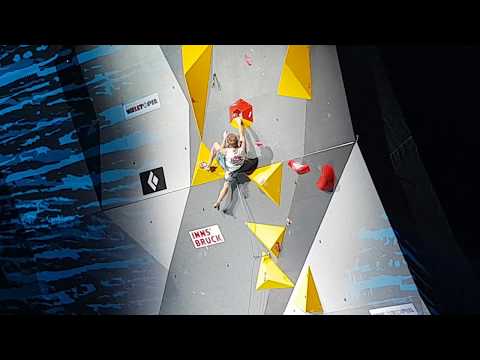 Jakob Schubert Final Lead IFSC Climbing World Championships - Innsbruck 2018