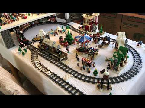 2019 LEGO Winter Village Display