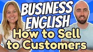 Business English for Sales How to Introduce Yourself & Sell to Customers Confidently Pitch Marketing