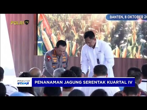 KAPOLRI PAPARKAN SEJUMLAH INOVASI POLRI DALAM DUKUNG KETAHANAN PANGAN