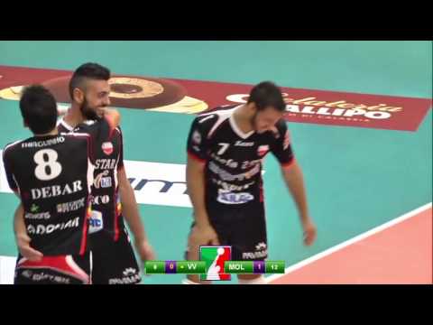 Superlega A1: Highlights Vibo Valentia - Molfetta 1-3