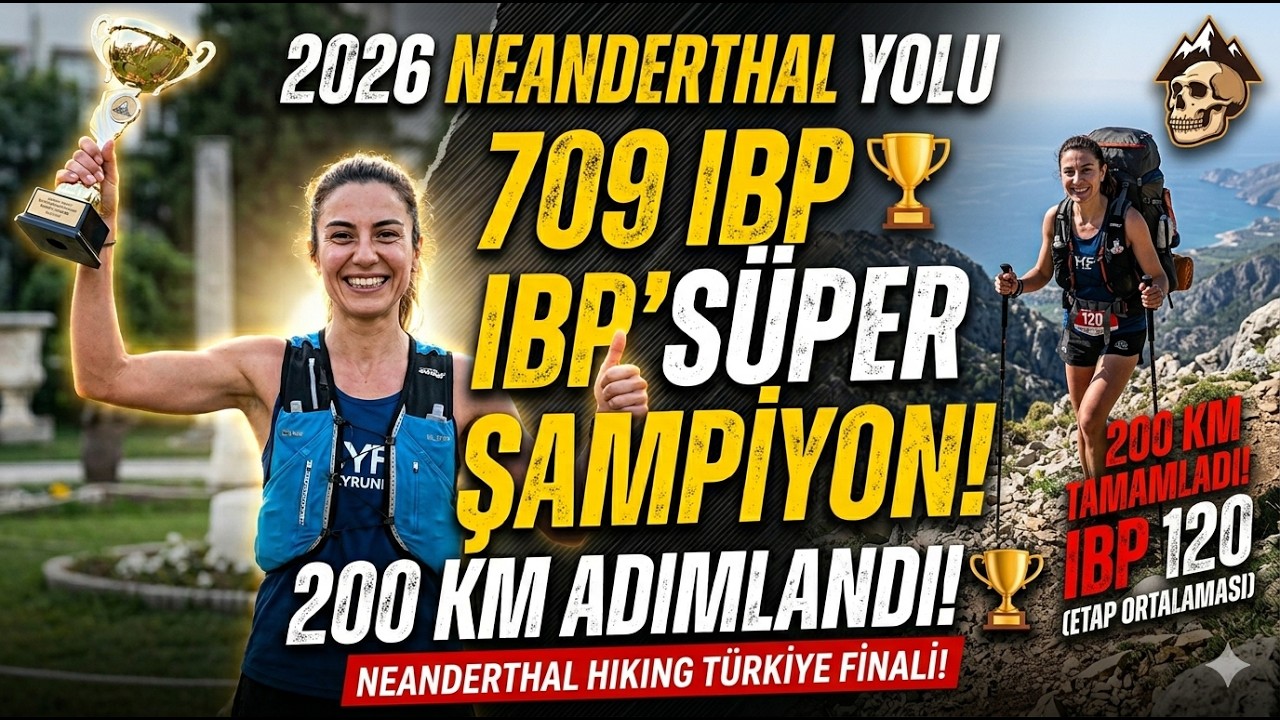 Antalya'da Neandertallerin izinde  200 km’lik zorlu rota tamamlandı