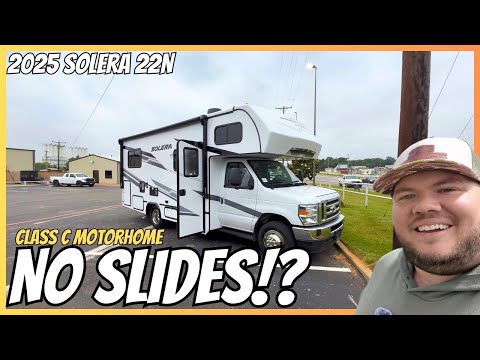 No Slide Class C Motorhome | 2025 Solera 22N |  With EVERYTHING YOU NEED!