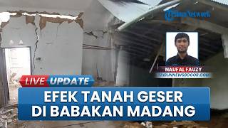 Dampak Pergeseran Tanah, Rumah-rumah di Babakan Madang Bogor Rusak, Warga Terpaksa Mengungsi