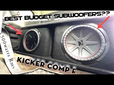 (2) Kicker Comp R 12s | Budget Banger Or Waste Of Money?| 500watts Rms| Jp 23 Amplifier!!!