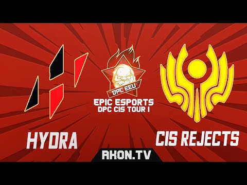 🔴DOTA 2[RU] Hydra vs CIS Rejects [Bo3] EPIC Esports DPC CIS Tour 1, Lower Division, Table