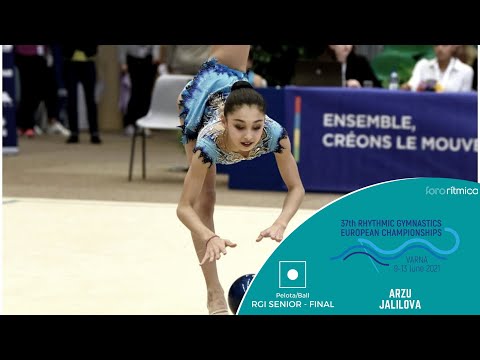 Arzu Jalilova (pelota / ball) - Final Individual European Championship Varna 2021