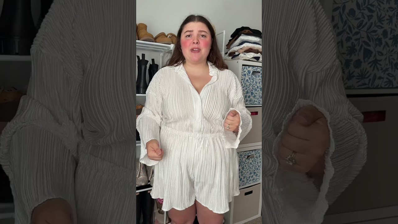 Obsessed with the idea of using this plissé set as a ghost costume! 🎃👻🍂 Lightweight fabric, flowy