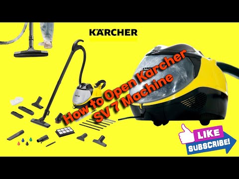 How to repair Karcher SV 7 || Steam Vacuum machine.