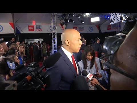 The ideological divisions gripping the Democratic Party intensified on Wednesday as presidential candidates waged an acrimonious battle over health care, immigration and race. Criticism of Joe Biden continued after the debate. (Aug. 1)