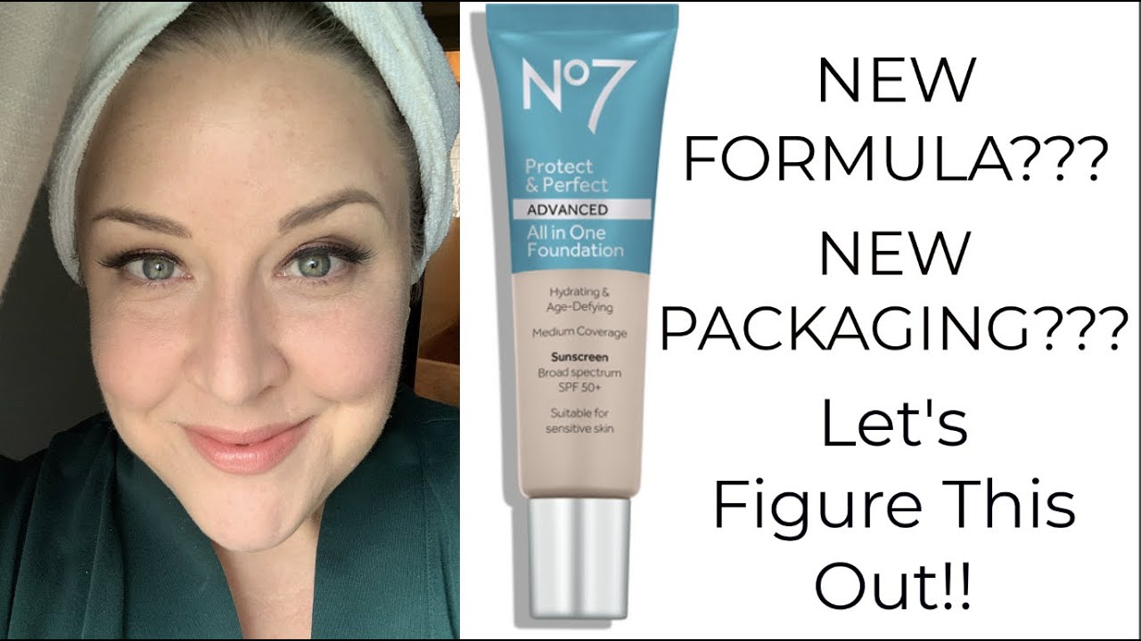 No.7 No7 Protect & Perfect Advanced All in One Foundation - COOL VANILLA