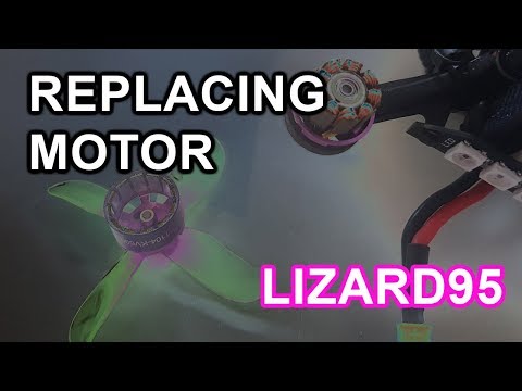 Replacing drone motor \\\\ Lizard95