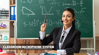 Revolutionize Classroom Audio Dual Channel Infrared Receiver System with LCD Screen & Volume Control