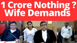 1 Crore not Enough, Wife Demands #GuahatiHighCourt #SupremeCourt #LawChakra