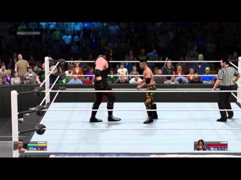 WWE 2K15 my career pt 38 darell vs kane