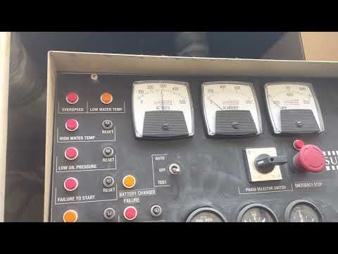 2002 Superior/Volvo 500kw Diesel Generator, Video 1