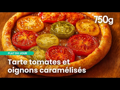 Sweet and Savory Tomato Tart with Onions