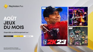 PlayStation Plus - Août 2023 - PGA Tour 2K23, Dreams et Death’s Door