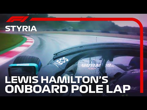Lewis Hamilton's Pole Lap | 2020 Styrian Grand Prix | Pirelli
