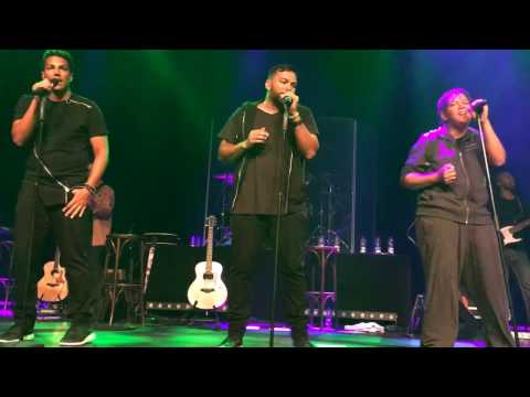 3T performing "Anything" @ Up Close and Personal concert in Amsterdam