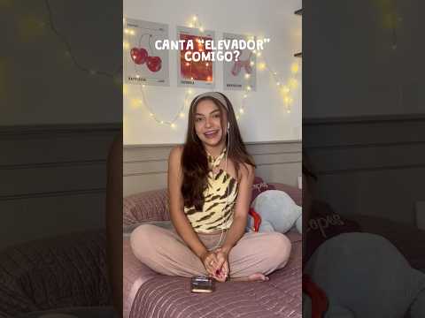 quero ver o vídeo de vocês! 💓 #analauralopes #cantecomigo #elevador #shorts #viral