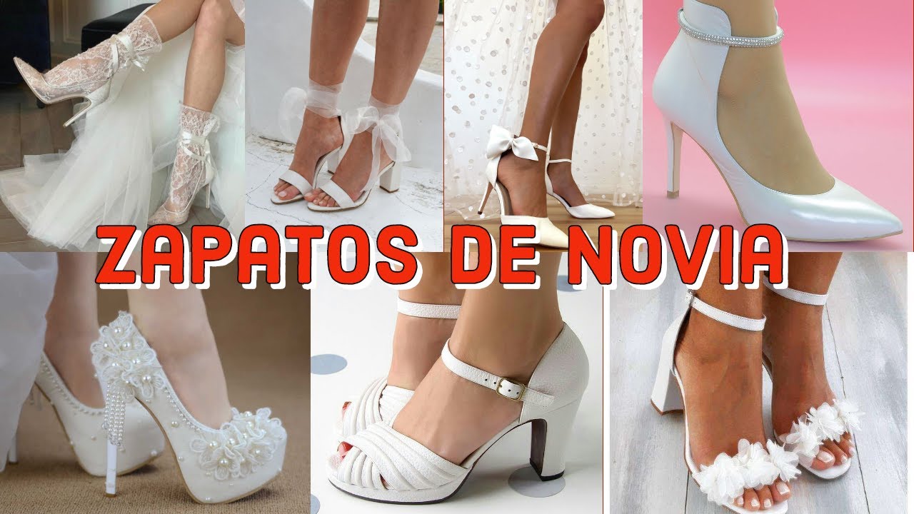 ZAPATOS DE NOVIA cómodos y elegantes 😍 moda 2022💜