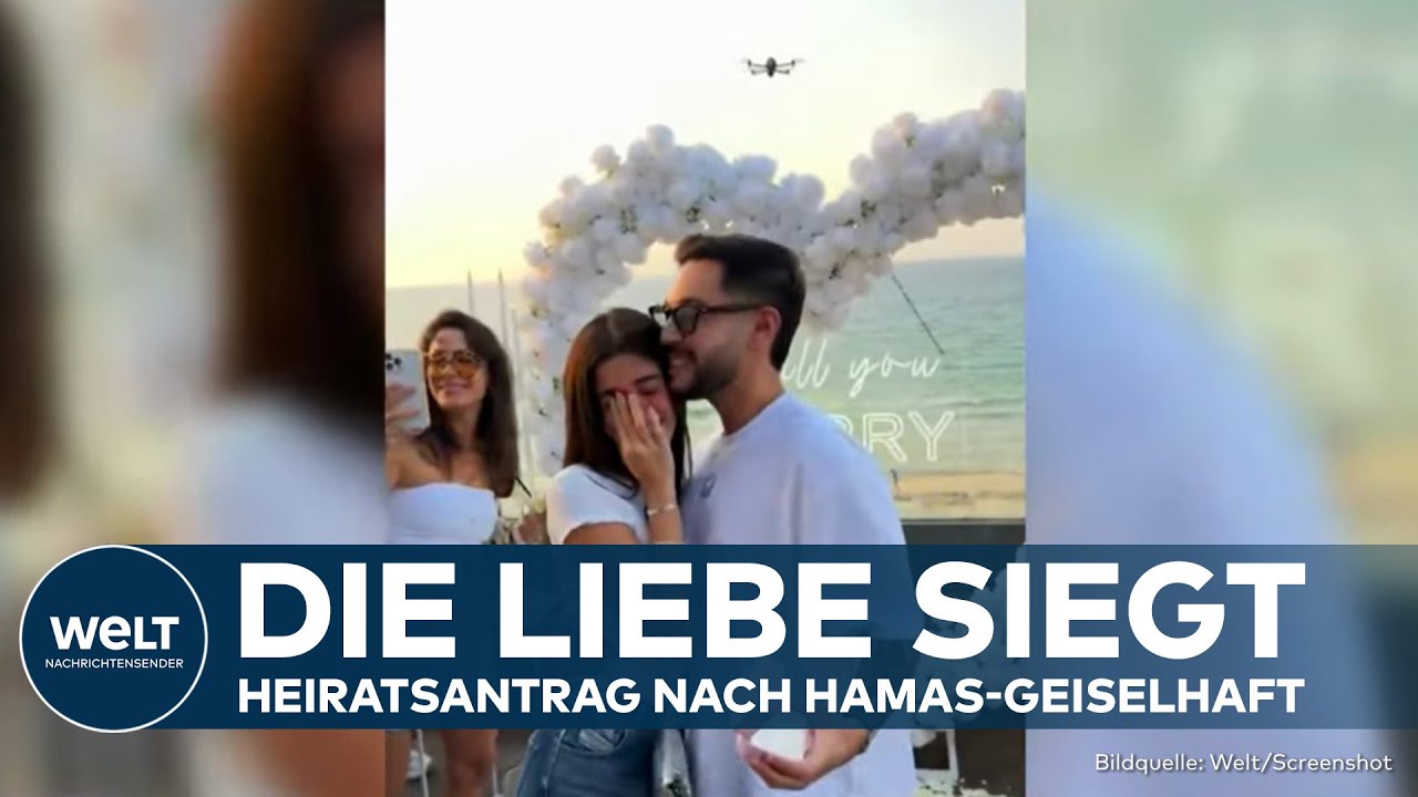ISRAEL: Nach Hamas-Entführung - Der Heiratsantrag, der zwei Jahre warten musste!