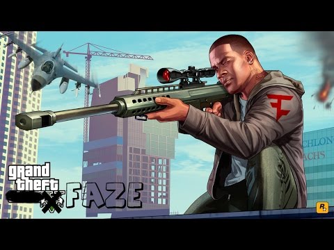 GTA V instant karma jet ai hits Faze like trickshot