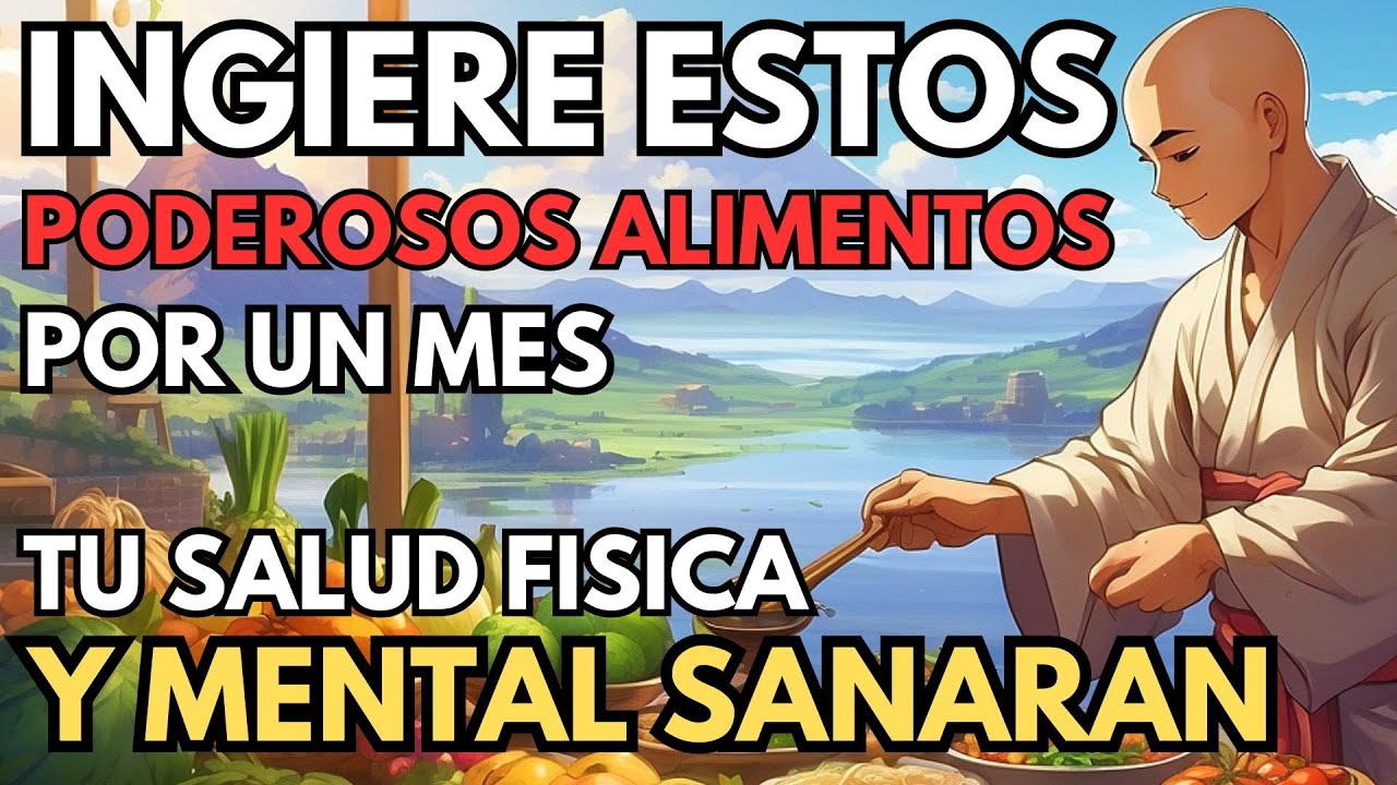 10 Alimentos para Regenerar tu Salud Fisica y Mental | Dieta Anti-vejez | Consejos Budistas