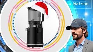 Aeitto Max5 Cold Press Juicer Hands Free Wide Mouth