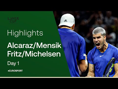 🇮🇹 Alcaraz/Mensik-Fritz/Michelsen | HIGHLIGHTS | Laver Cup 2025